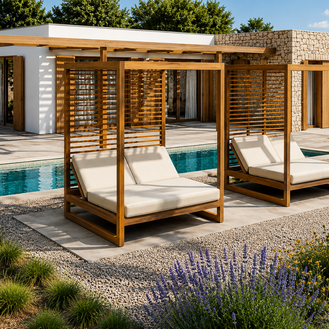 101 Materassino da piscina con asciugamano bianco