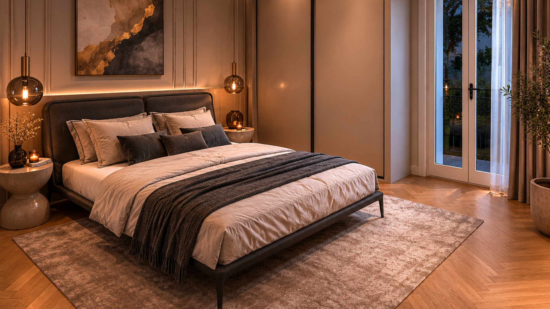 42 Camera con letto, poltrona